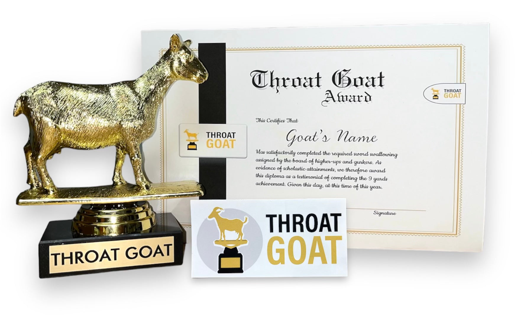 Throat Goat Trophy – THROAT GOAT