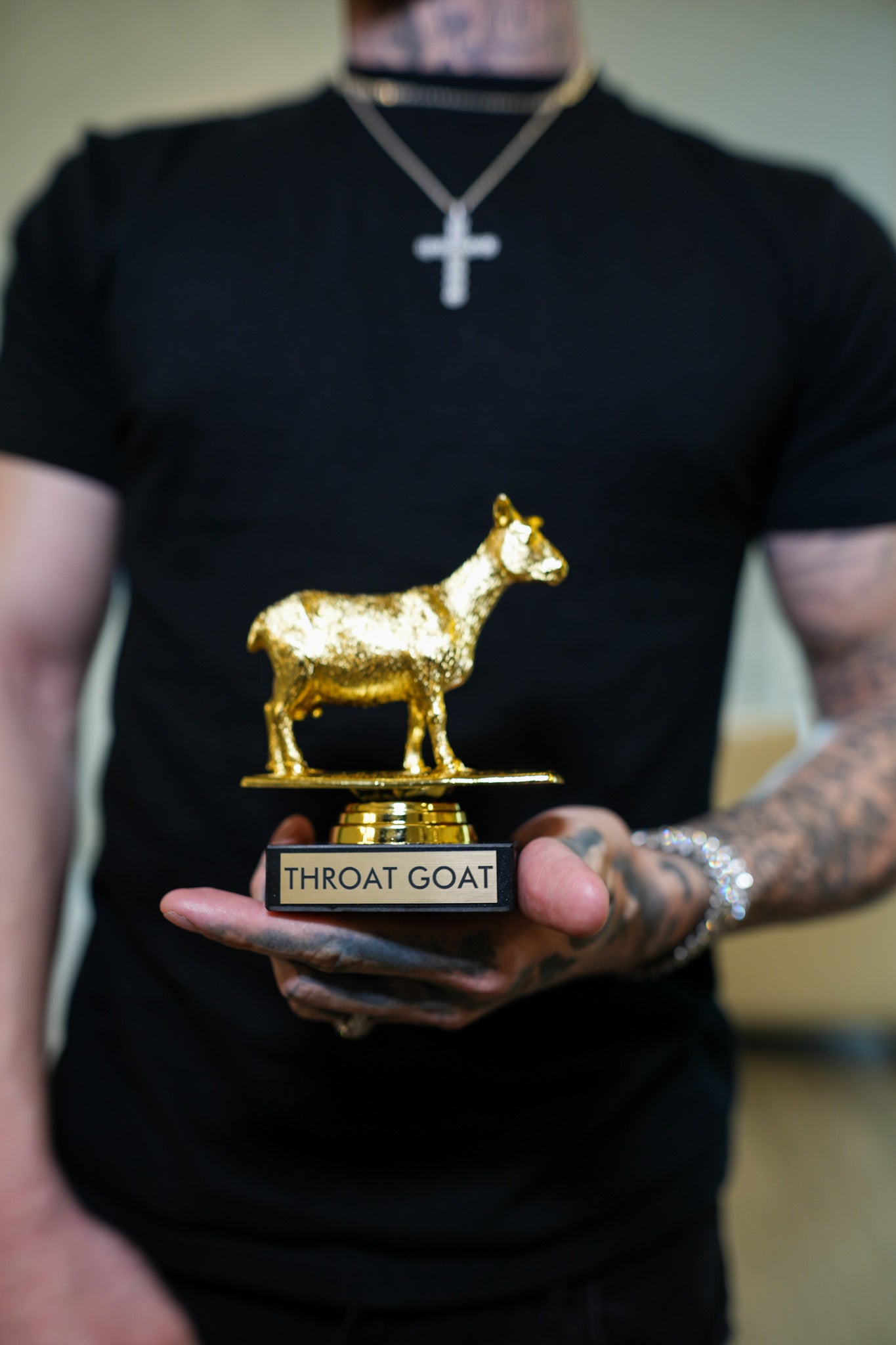 Throat Goat Trophy