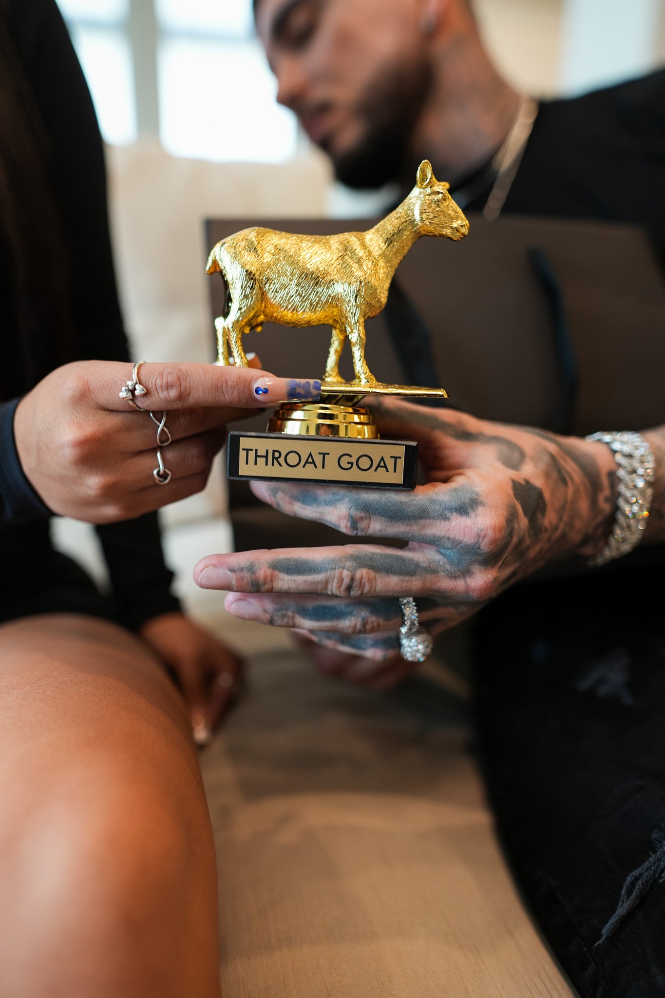 Throat Goat Trophy